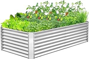 planter, galvanized planter